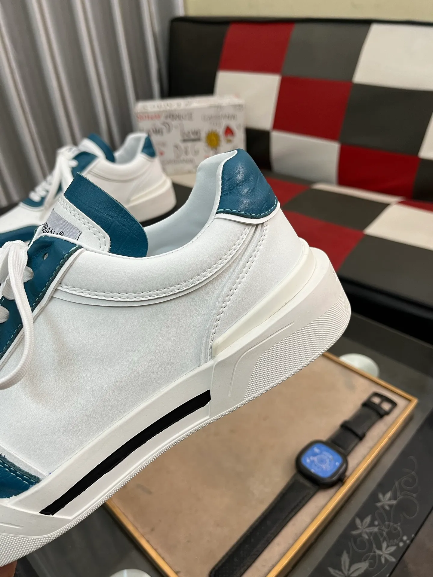 Men's shoes 💰480⌚️⌚️【DG～】Couple casual shoes 2025z cabinet simultaneous sale 🔶Size: 35-46, 🔜The upper is made of multi-material splicing ➕Genuine leather lining, comfortable and breathable, sole: original comfortable and wear-resistant outsole, ⚠️The real thing📱Photographed🎬The real thing is better📢📢📢